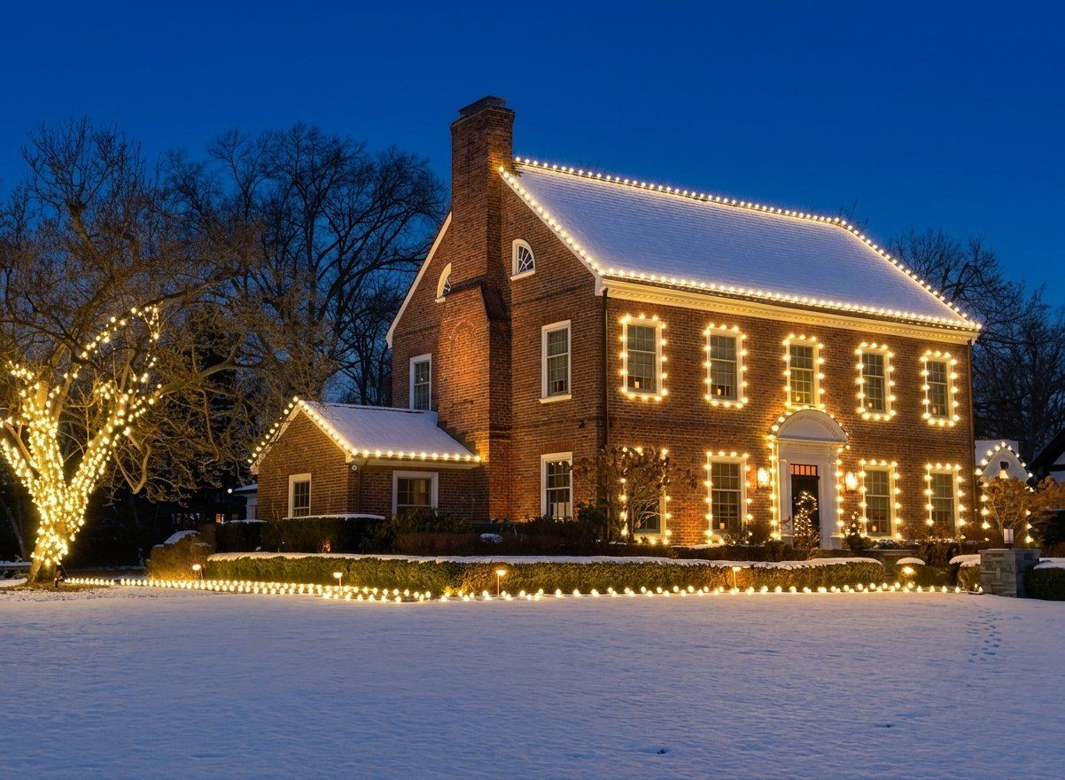 Christmas Light Installation