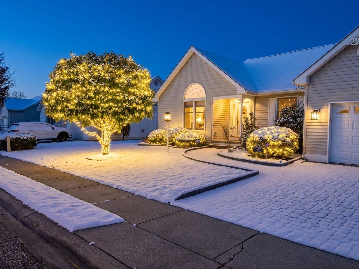 Mini Lights & Tree Wrapping